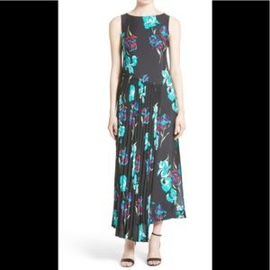 New. Diane von Furstenberg Print Silk Dress